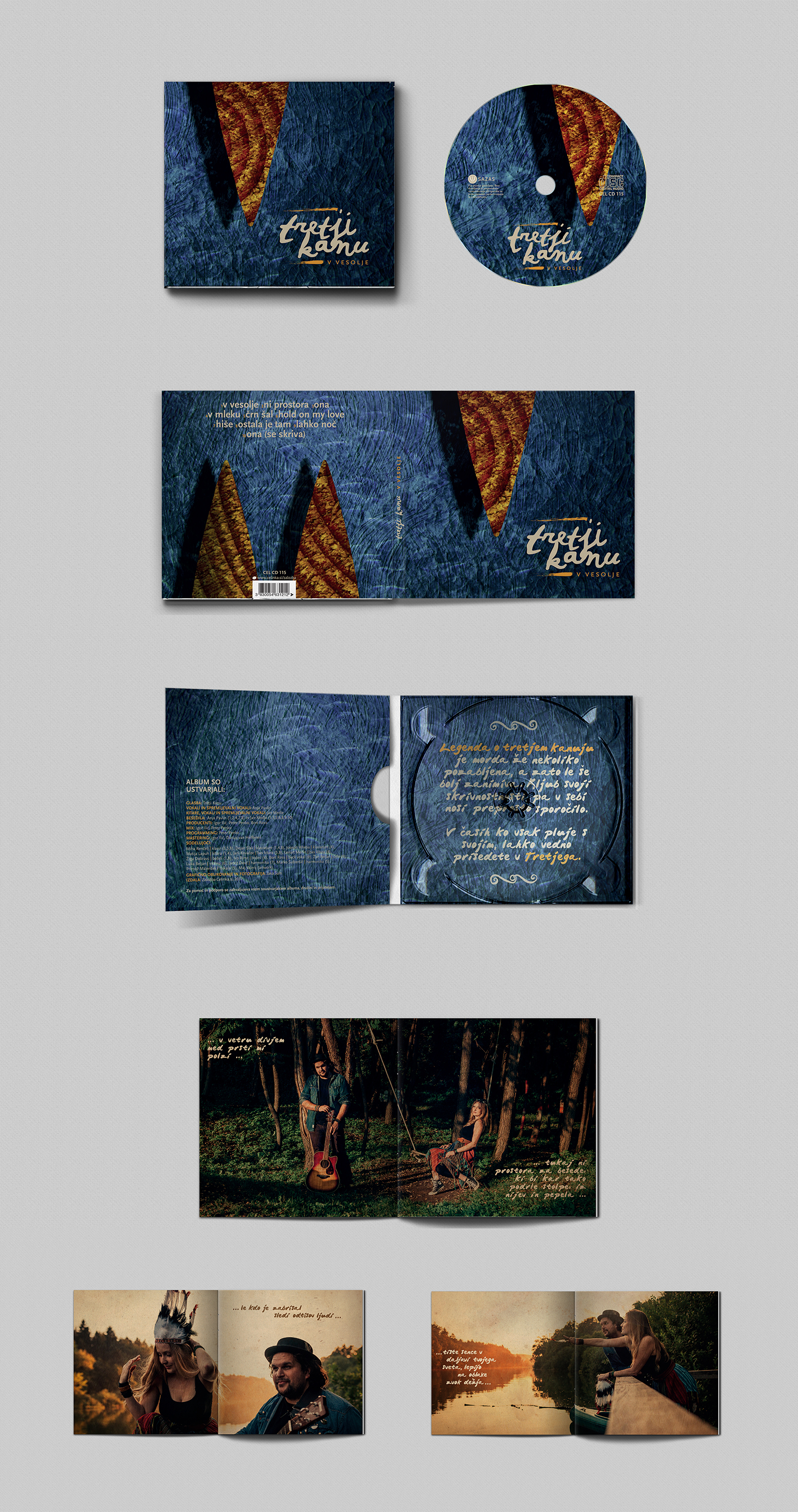 Tretji Kanu / CD album design